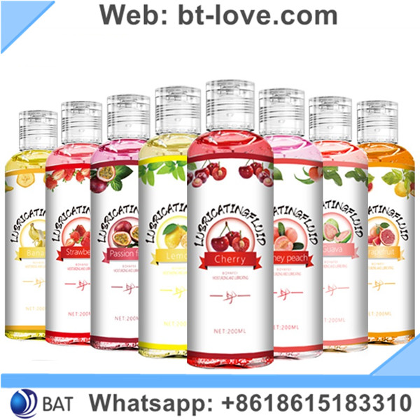 FRUIT FLAVORS 200ML THICK WATER BASED PH BALANCE PERSONAL LUBRICANT